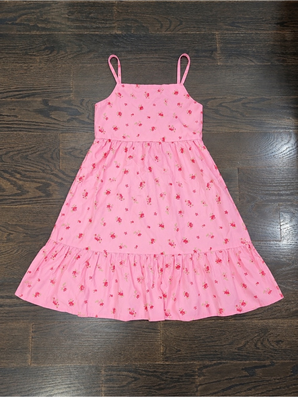The Children’s Place Pink Floral Spaghetti-Strap Girls' Dress
